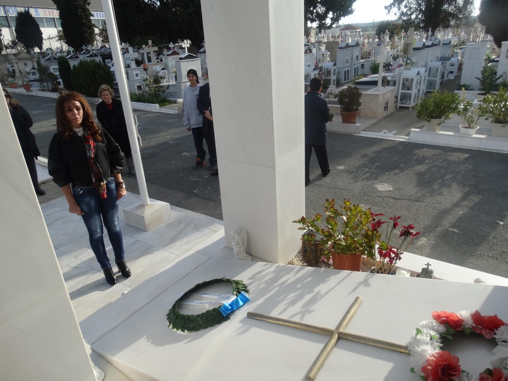 5.2.2016 Προσκύνημα στον τάφο των ηρωωμαρτύρων Ισαάκ και Σολωμού