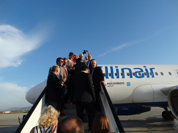 6.10.2015 Η πρώτη πτήση Θεσσαλονίκη-Σμύρνη της Ellinair!