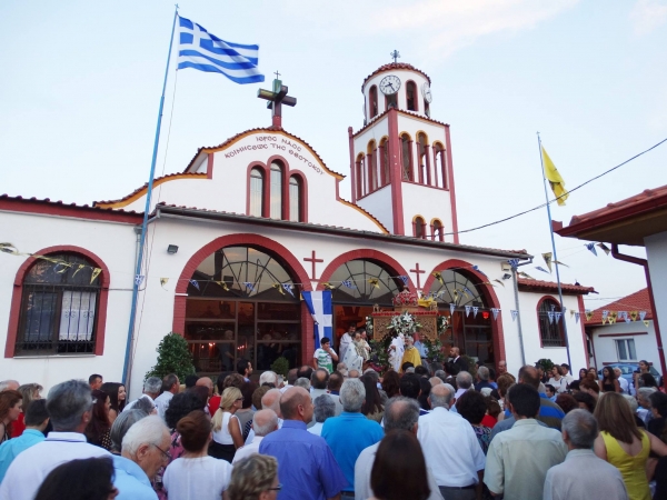 15.8.2015 Εκδηλώσεις για τον εορτασμό της Παναγίας της Κρυονερίτισσας
