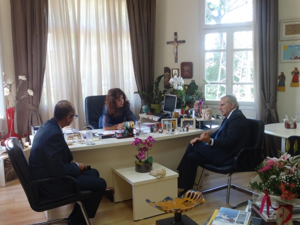 2.10.2015 Επίσκεψη του Επιτρόπου της Κυπριακής Προεδρίας, Φώτη Φωτίου